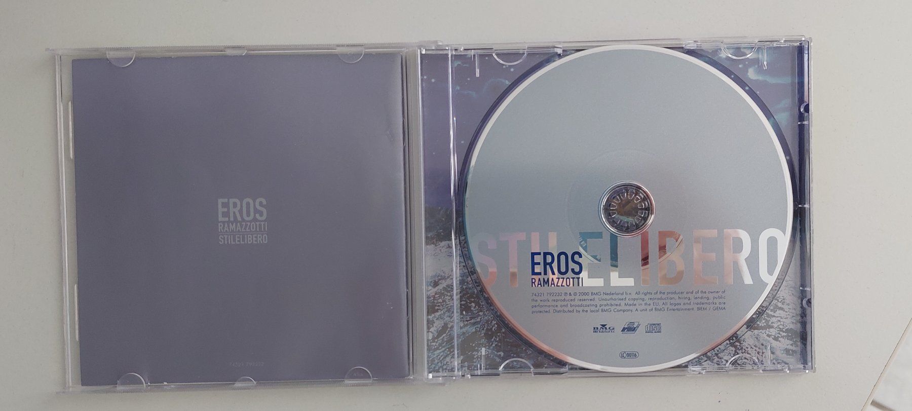 CD: CD Eros Ramazzotti "Stilelibero" – Usato da Wil SG venduto da ram_c5j2 1
