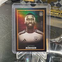 Carte Antonio Rüdiger Allemagne numérotée /99 