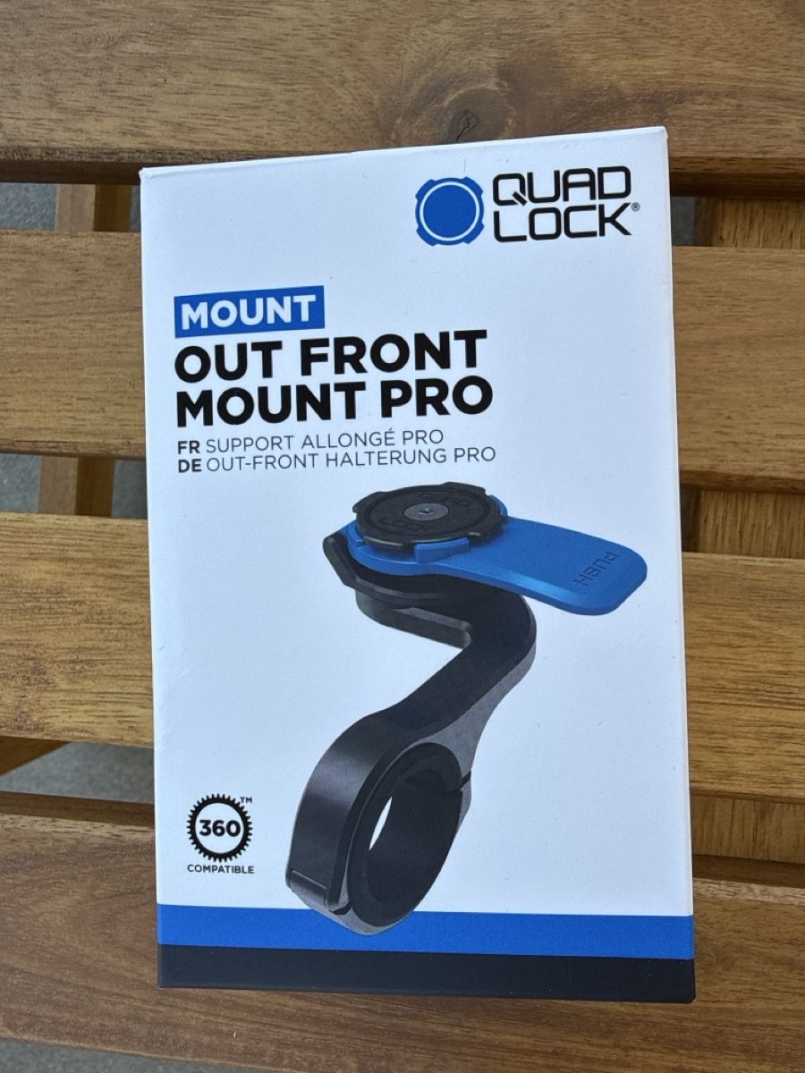 Quad Lock Supporti per biciclette: Quad Lock Mount Out Front Mount Pro  – Usato da Beromünster venduto da Drusilla7