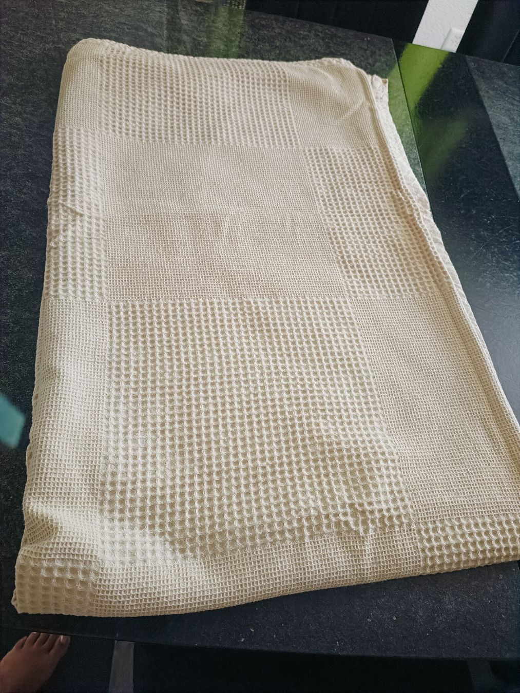 Coperte:  Sommerdecke 140x185 cm beige  – Usato da Münchenbuchsee venduto da Ruth0 1