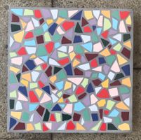 Mosaik Gartenplatte 40x40 NEU