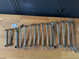 Ringgabelschlüssel Set Konvolut