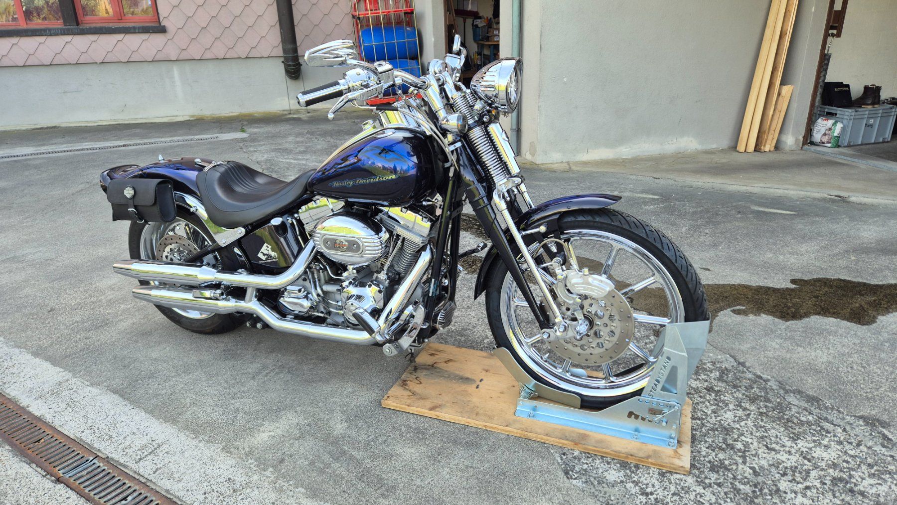 Harley-Davidson Chopper: Harley-Davidson Softail Springer CVO FXSTSSE 1802 – Usato da Basadingen venduto da Dant 9