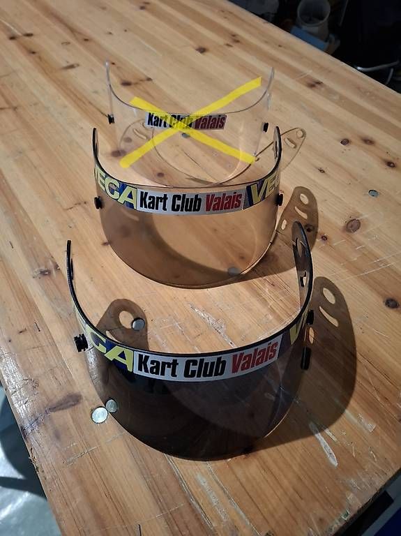 Helme & Visiere: Karting Visières "Casque OMP" – Gebraucht aus Bramois von pilote007 2