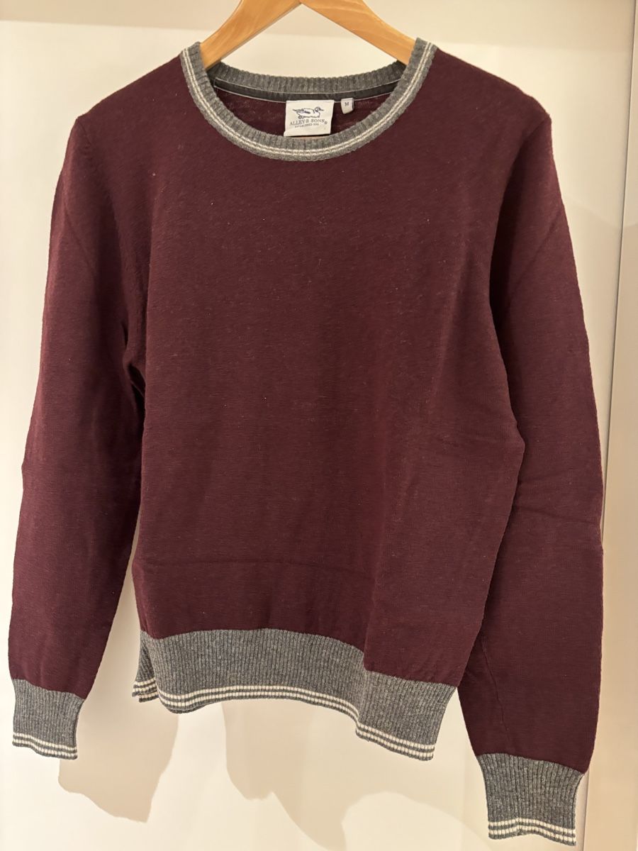 Pullover & Sweatshirts: Alley & Sons, Size M, Burgundy, Wool – Gebraucht aus Zürich von Keller110