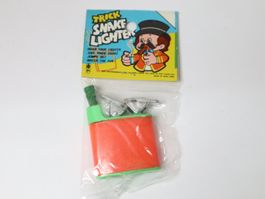 Trick Feuerzeug mit Schlange Scherz Snake Lighter 60's