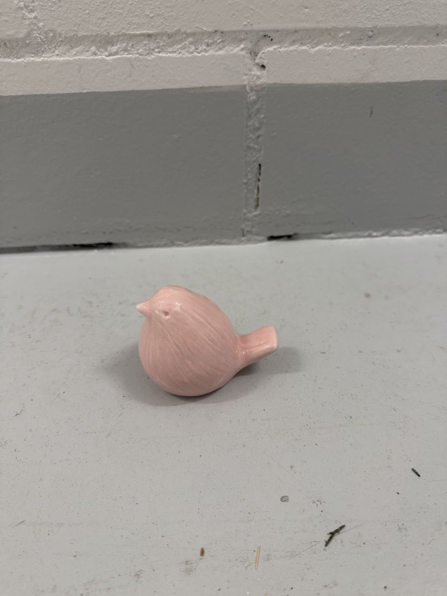 Tutte le decorazioni: Rosa Keramik Vogel Figur - Frühlingsdeko – Nuovo (secondo la descrizione) da Brüttisellen venduto da Molemo