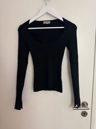 Langarmshirt H&M schwarz Grösse XS guter Zustand