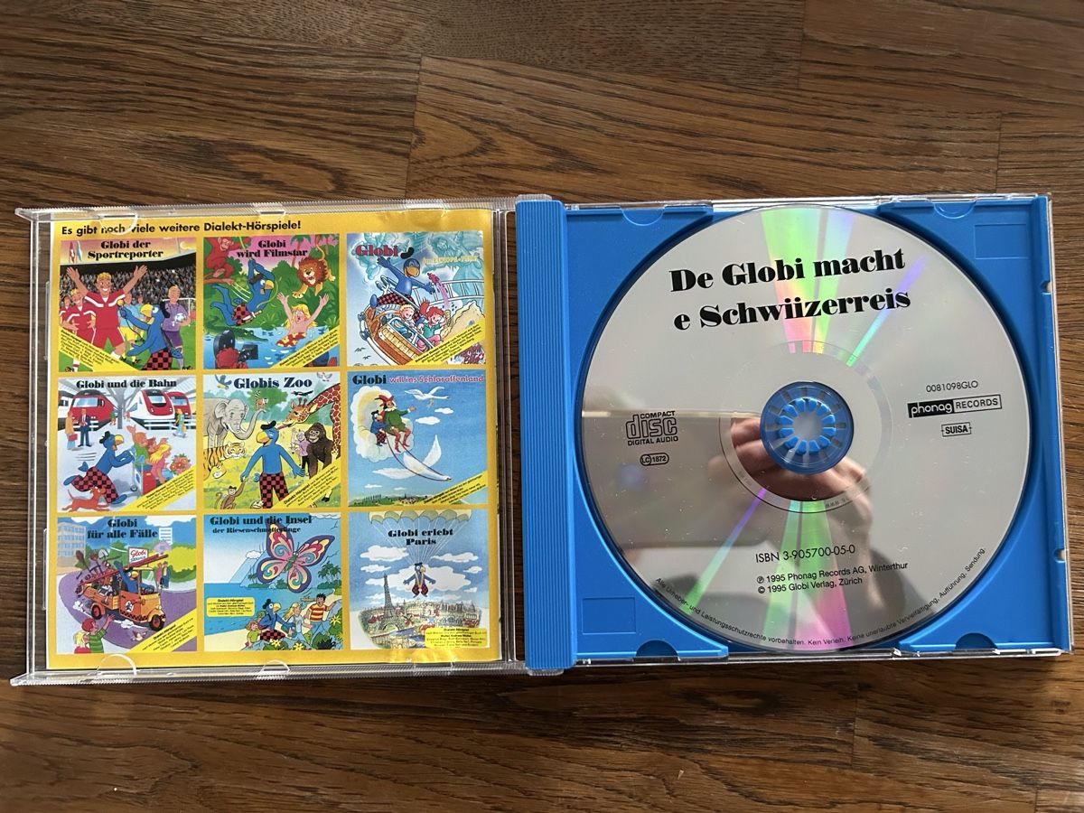 CD: Globi CD - De Globi macht e Schwiizerreis   – Usato da Wolhusen venduto da eve_m6cg 1