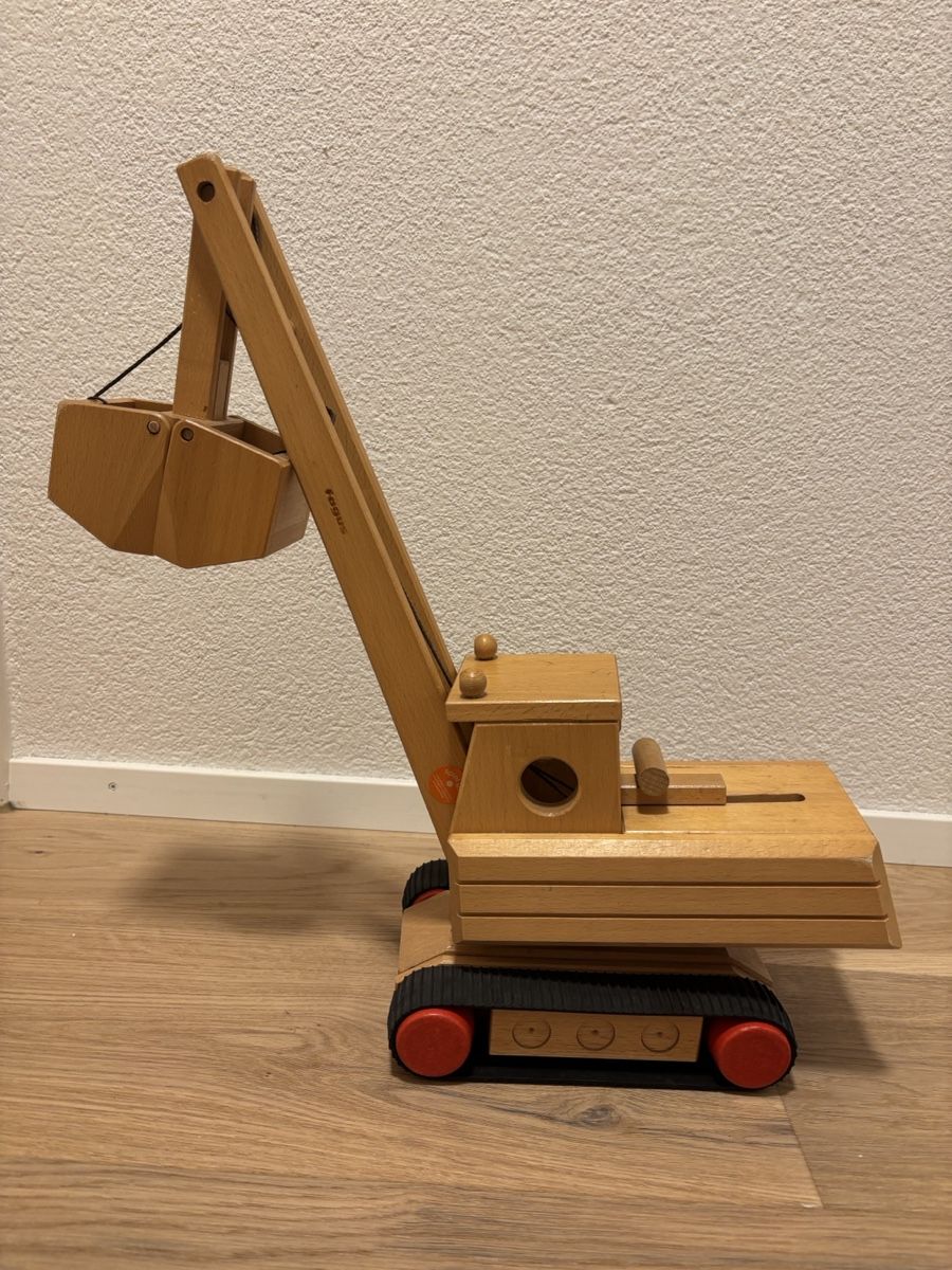 Giocattoli: Holz Bagger Spielzeug, gebraucht – Usato da Buchs AG venduto da Tortillaking
