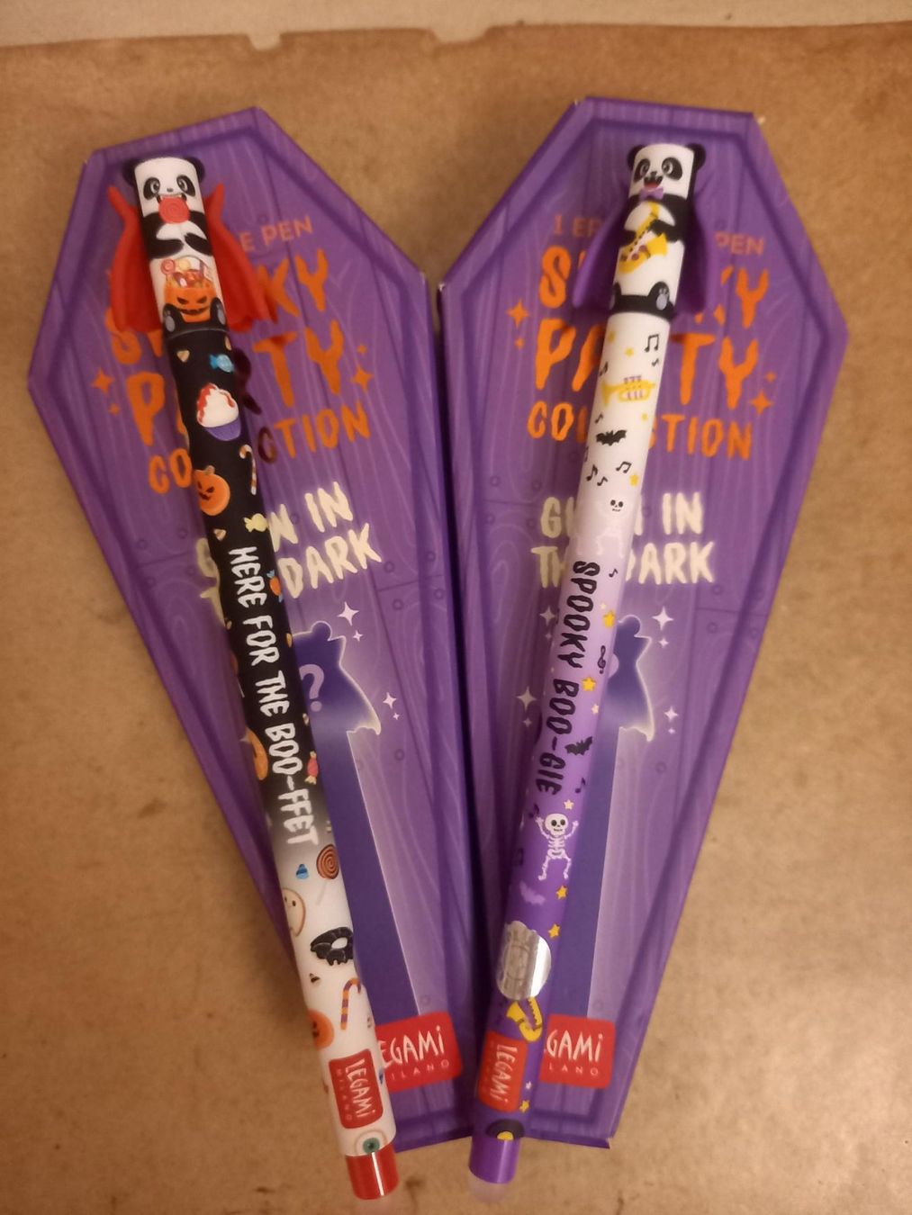 Legami Penna & Evidenziatori: 2x Legami Halloween erasable Pens – Nuovo (secondo la descrizione) da Zürich venduto da steibo