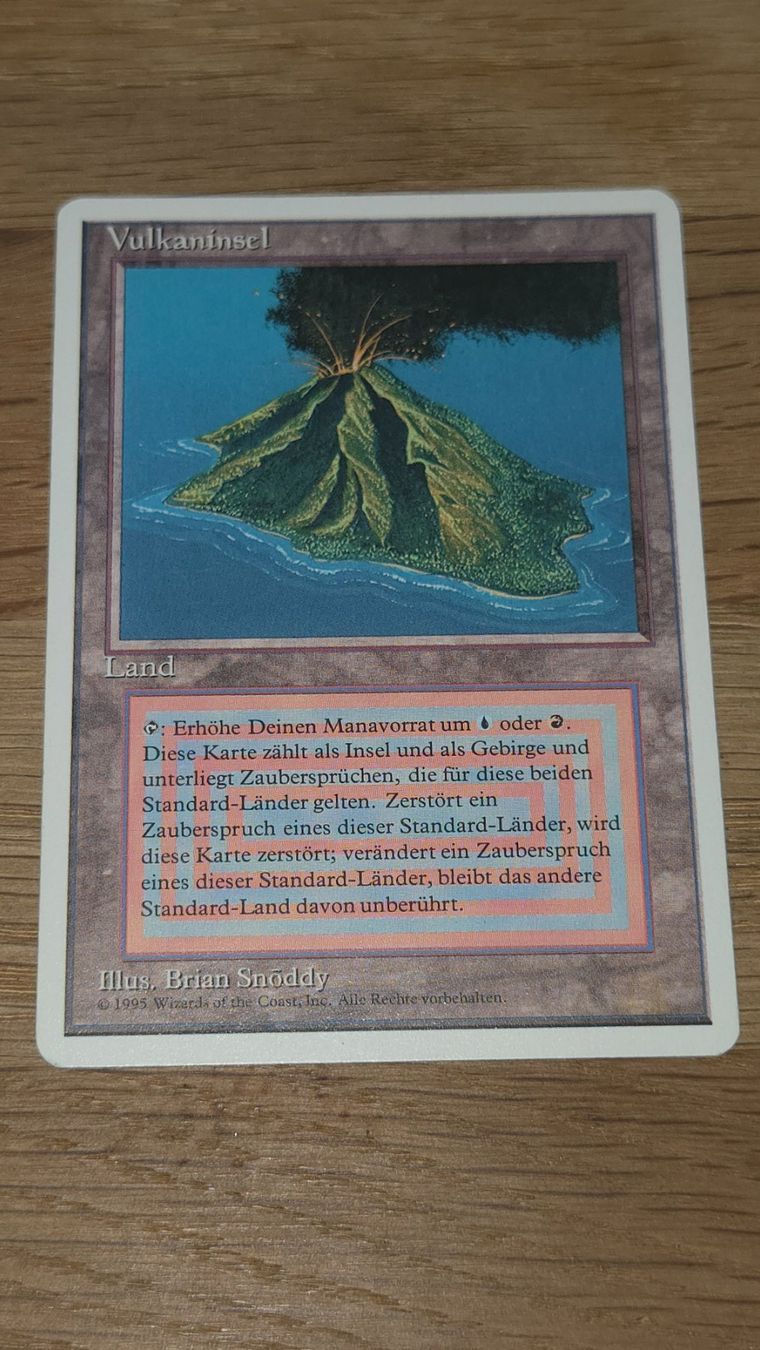 Magic The Gathering Carte collezionabili: Mtg Vulkaninsel – Usato da Buchs SG venduto da Remomoses