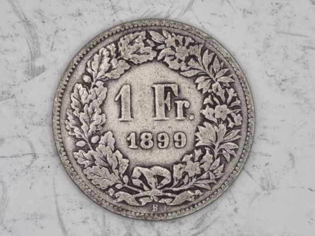 Tutti le monete: 1 FR 1899 Seltene Jahre – Usato da Bure venduto da chap981