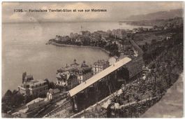 Montreux - Funiculaire/Standseilbahn Territet--Glion