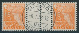 1934 - Landschaftsbilder - Zwischenstege - Voll Stempel