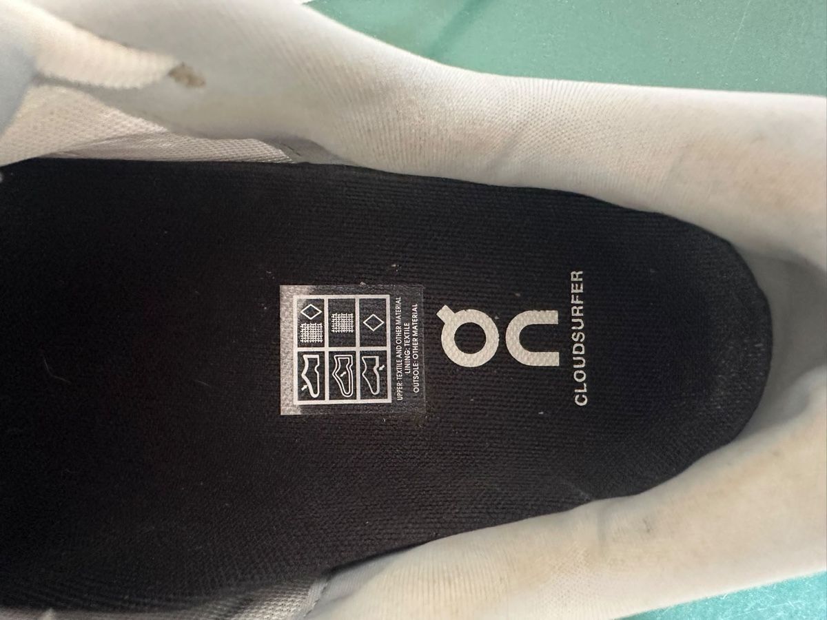 On Scarpe da uomo: ON Cloudsurfer – Usato da Hausen am Albis venduto da TatjanaT 2