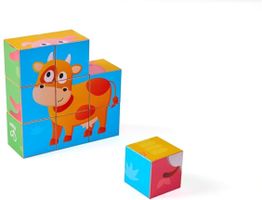Hape Farm Animal Blockpuzzle – Holzpuzzle ab 18M.