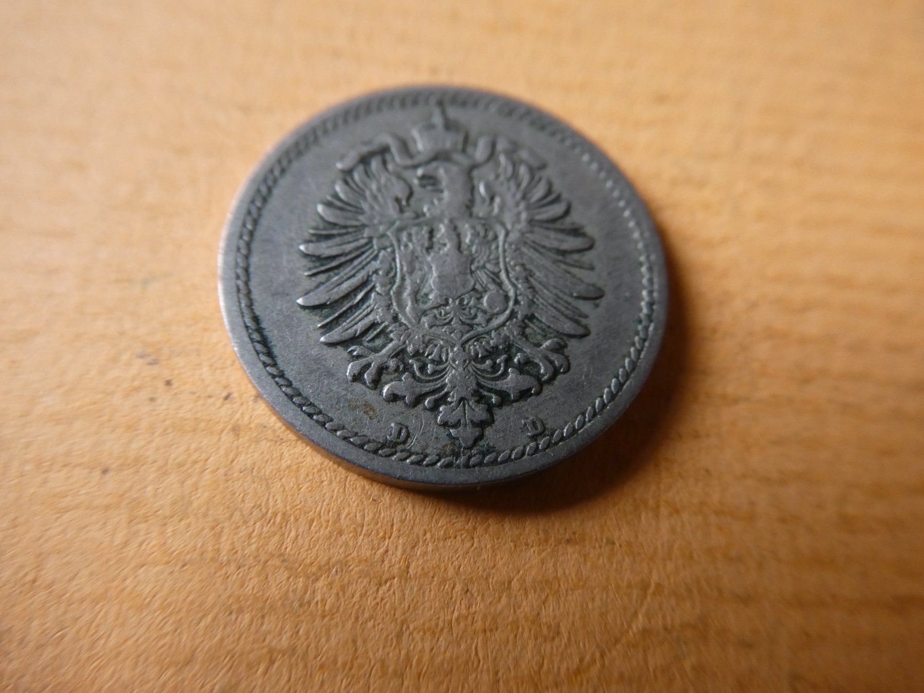 Tutti le monete: Dt. Reich 1890 E, 5 Pfennig – Usato da Hinterforst venduto da Rohusri 1