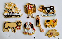 Pins  typisch Schweiz