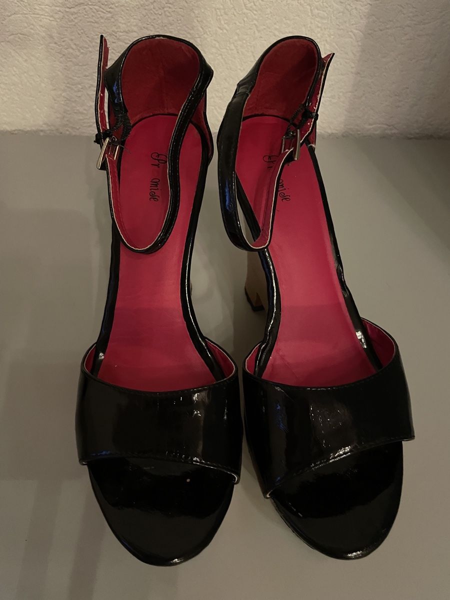 Scarpe da donna: Sandales compensées noires Promise, taille 37.5 – Nuovo (secondo la descrizione) da Vuadens venduto da Nina11 1