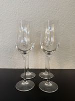 4er Set elegante Cherry-/Grappa-Gläser