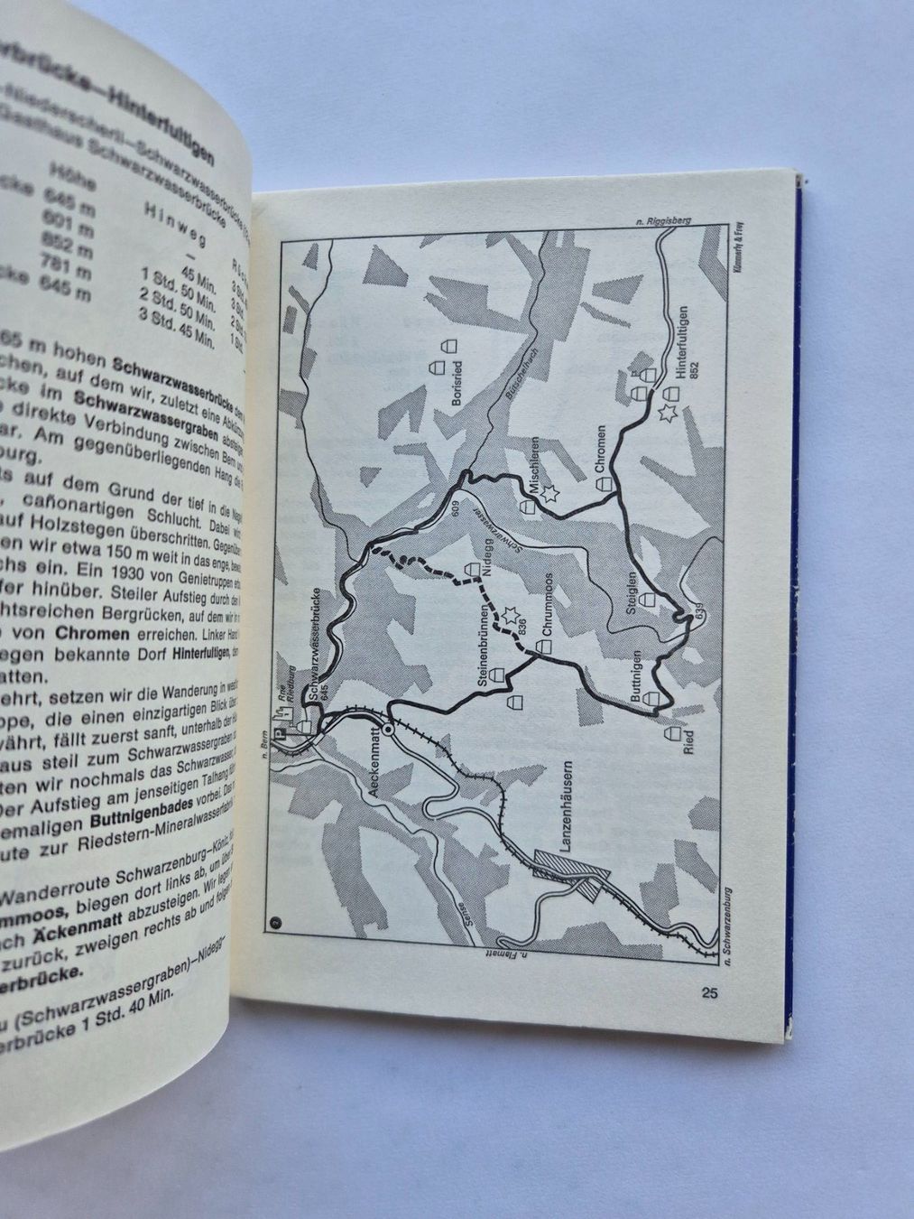 Cartine & Atlanti: Wanderbuch Rundwanderungen Bern-Mittelland – Usato da Langendorf venduto da zvonu161 4