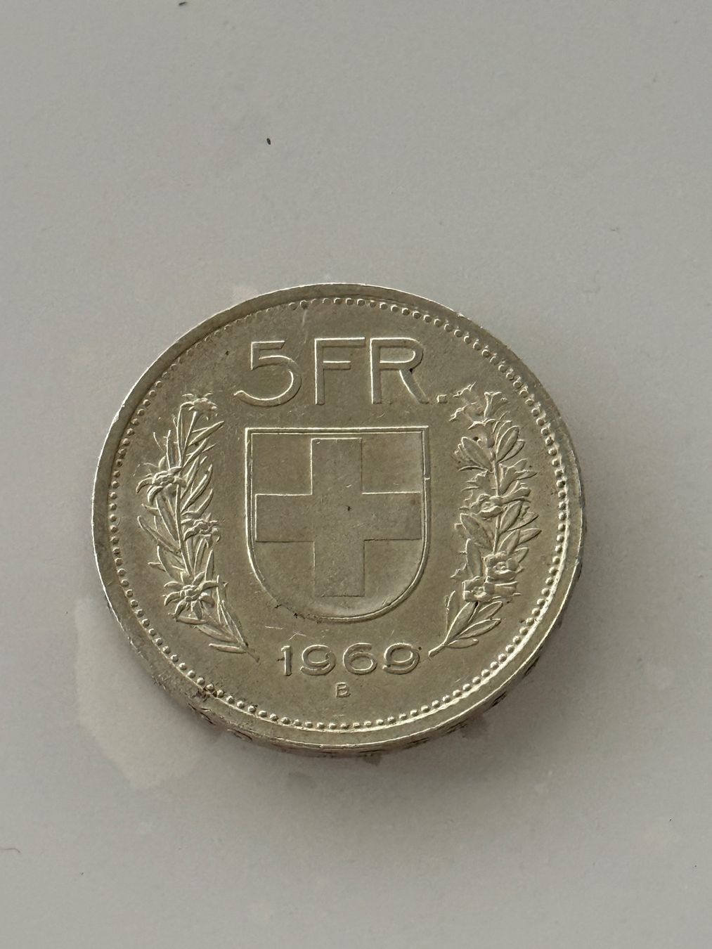 Alle Münzen: 5 Franken 1969  Silber – Gebraucht aus Wallisellen von SWISS_SILVER1