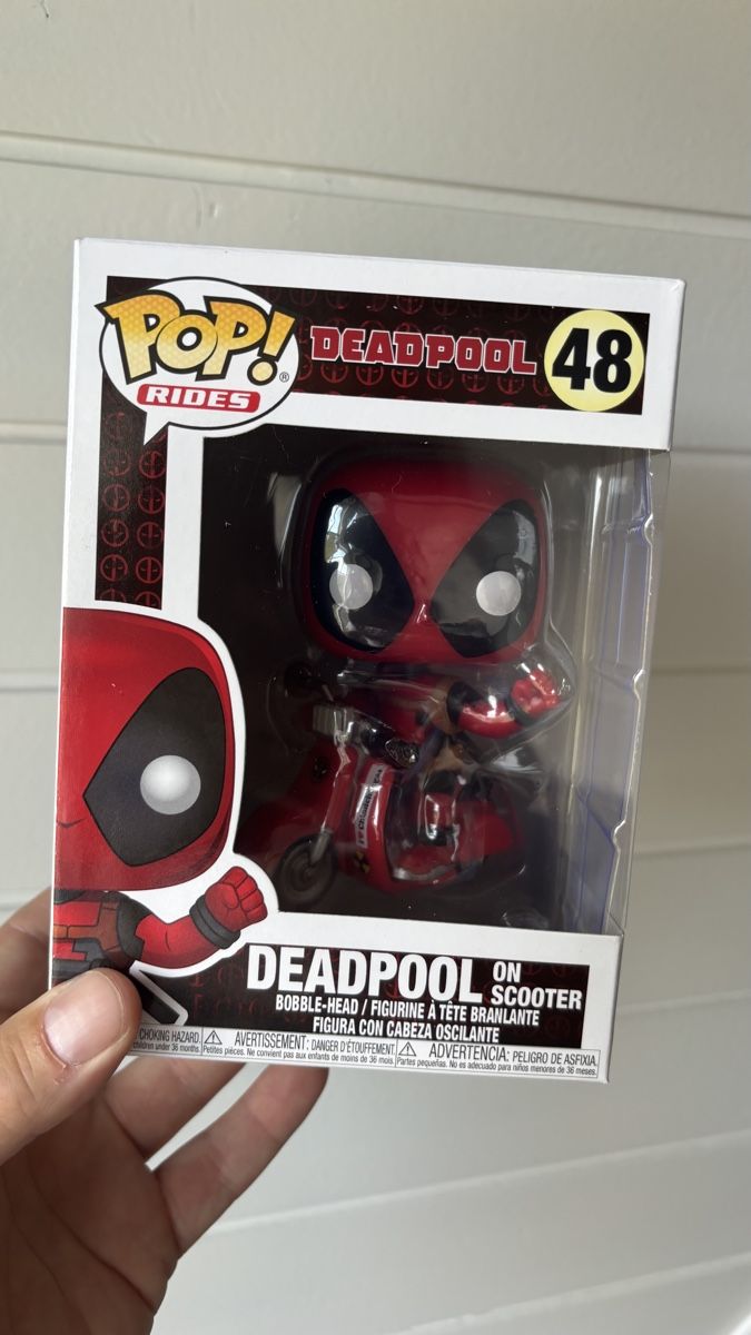 Funko Statuette: Funko Pop! Deadpool auf Scooter (48) – Nuovo (secondo la descrizione) da Büren an der Aare venduto da FindyourPops