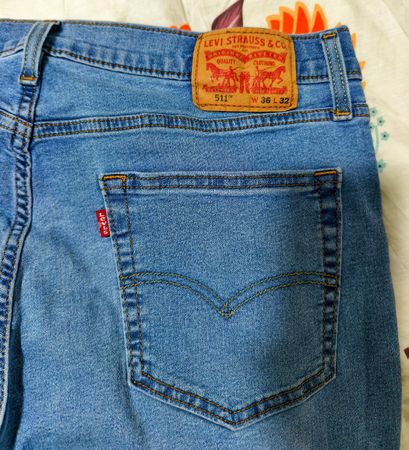 Original Levi's 511 Slim Fit Jeans W36/L32 – Waterless