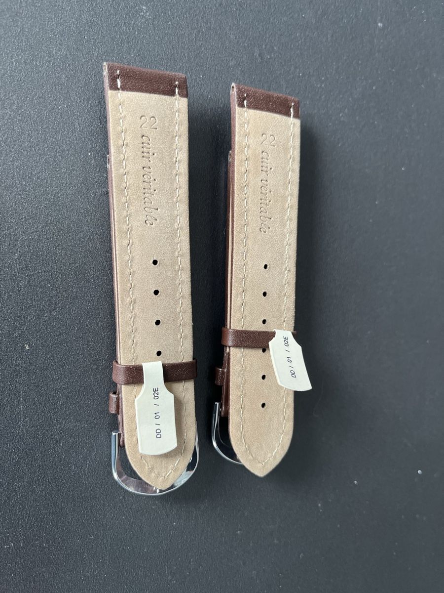 Bracciali & Braccialetti: 2 Uhrenbänder braun / neu – Nuovo (secondo la descrizione) da Beckenried venduto da Beggo51 1