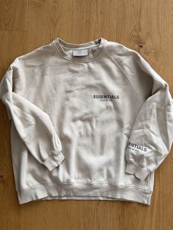 Essentials Fear of God Pullover beige guter Zustand