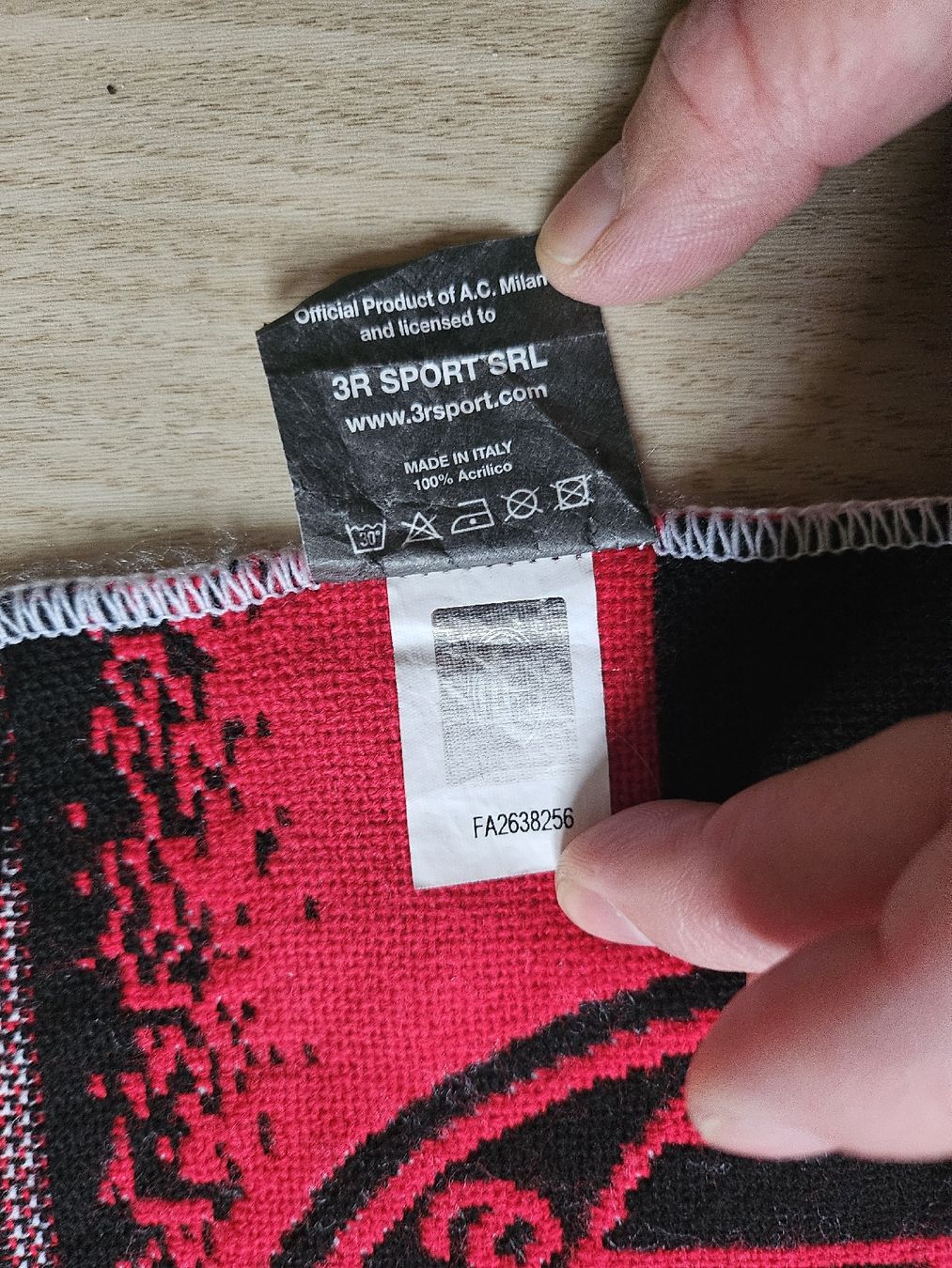 Foulard & Sciarpe: Echarpe de foot Milan vs Empoli, édition limitée – Usato da La Joux FR venduto da car_ck96 5