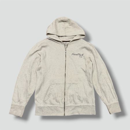 Hard Rock cafe y2k style zip-hoodie vintage damen jacke