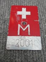 Militär-Velonummer "M 2001" der Schweizer Armee