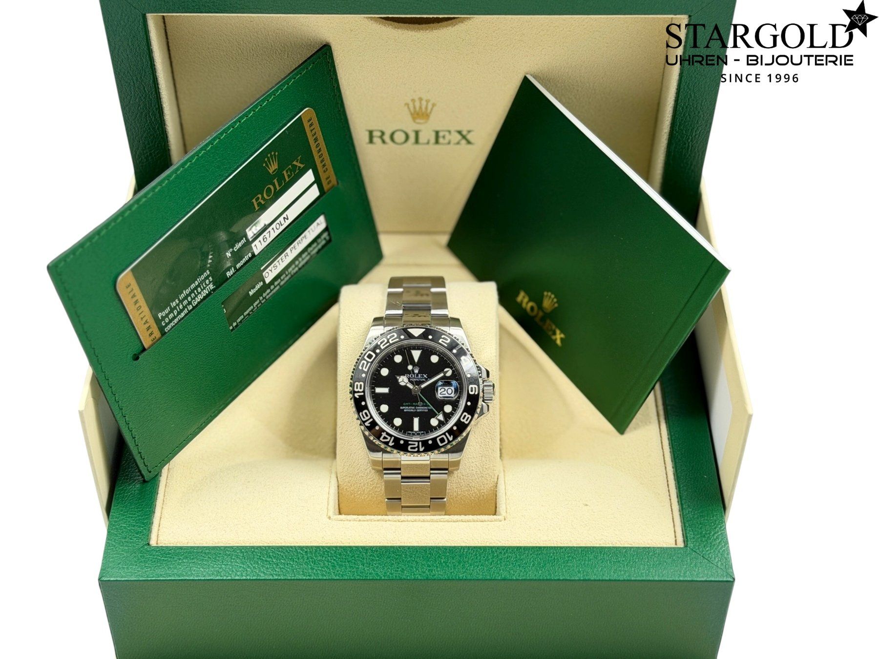 Rolex Orologi: Rolex GMT Master II - 116710LN – Usato da Zürich venduto da Stargold-Uhren 9