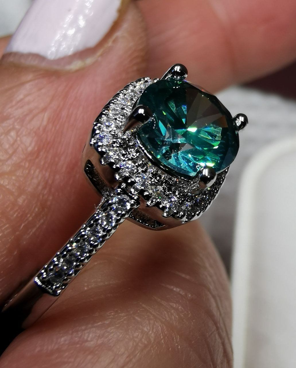 Anelli: Bague avec zircons – Nuovo e nell'imballaggio originale da Reconvilier venduto da Tsma67 1