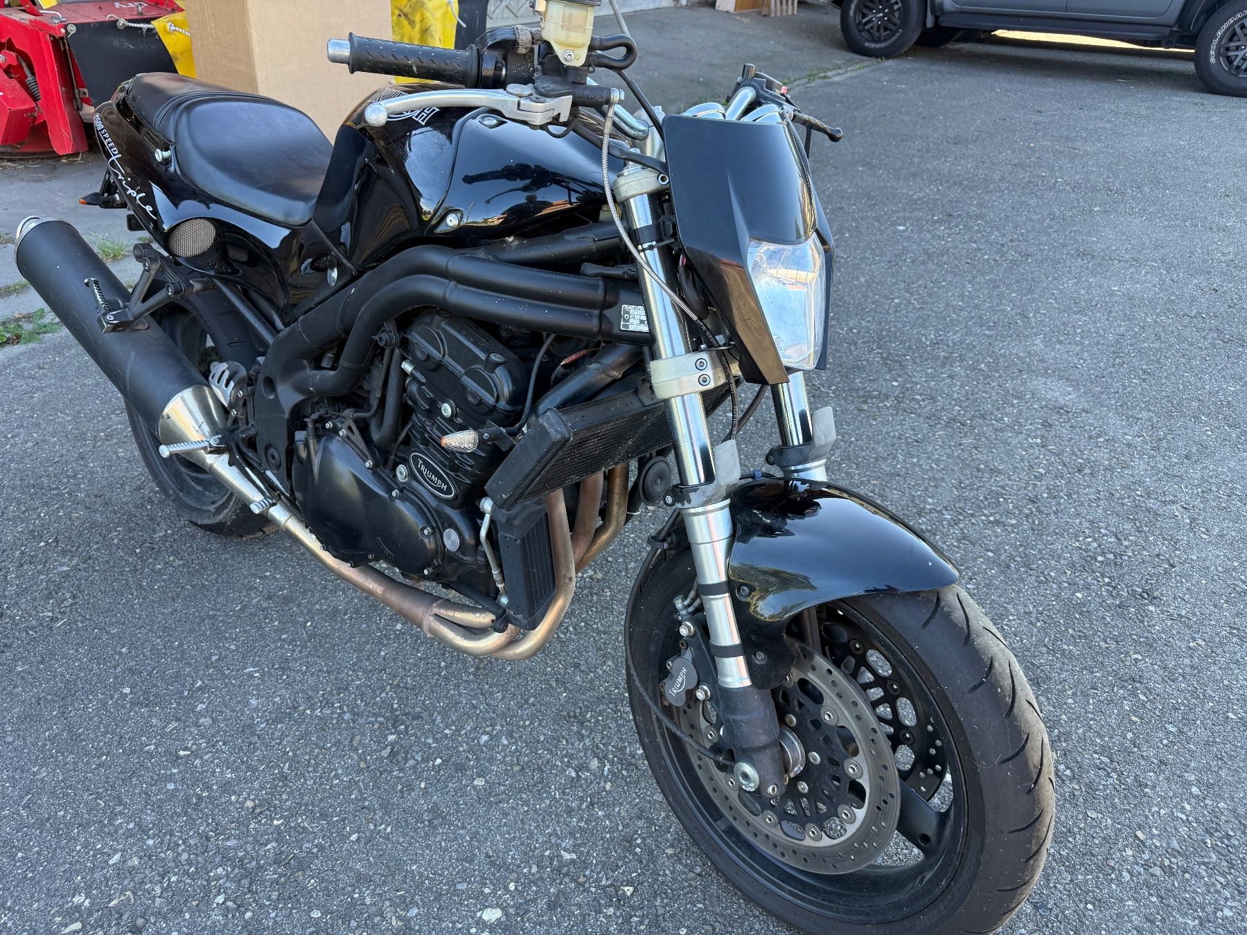 Triumph Strada: Triumph Speed Tripple 900 ccm – Usato da Egnach venduto da Nati97 1