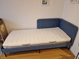 Bettgestell + Matratze 90x200 cm