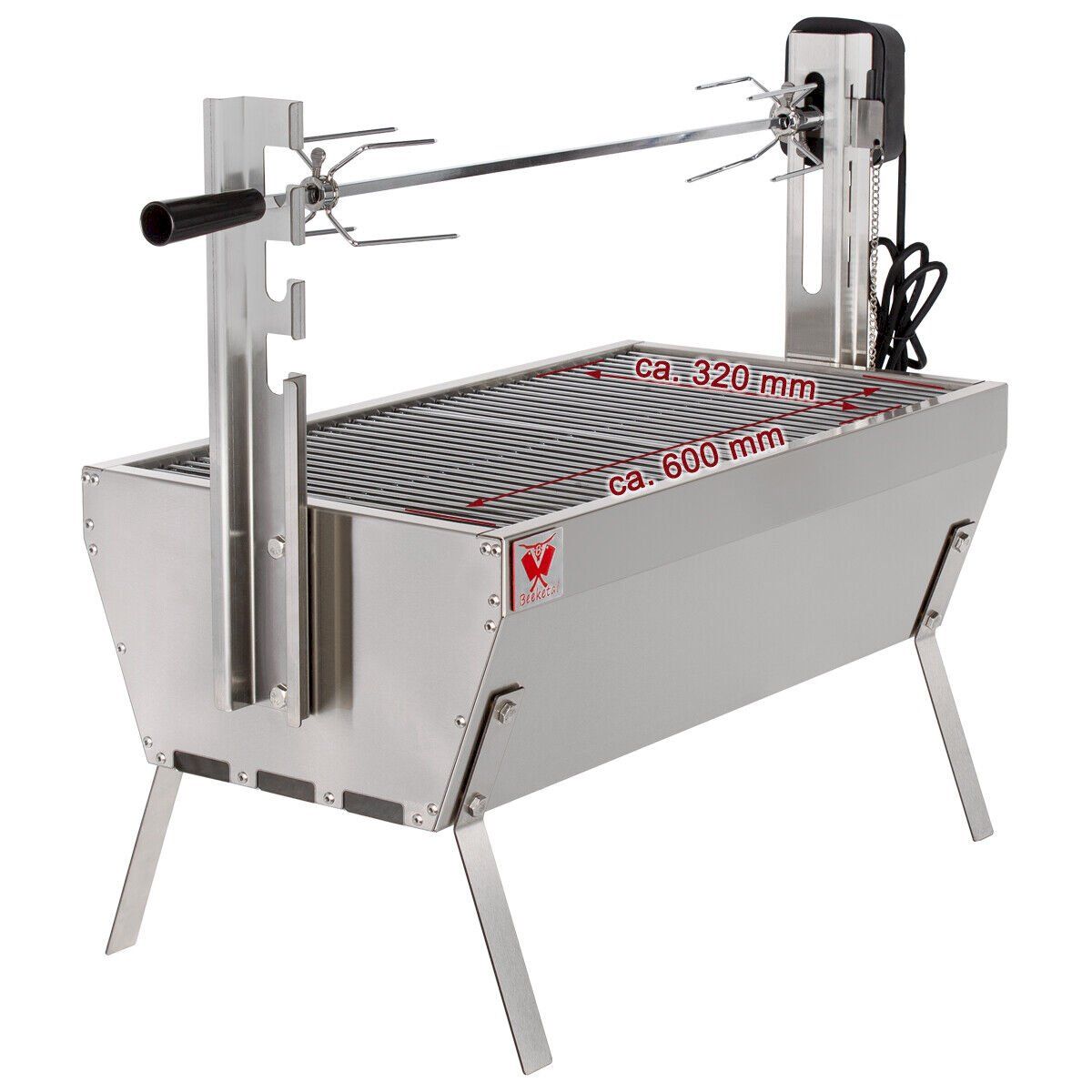 Griglie: Beeketal Spießbratengrill SGB-8 – Nuovo e nell'imballaggio originale da Bottighofen venduto da zaap 3