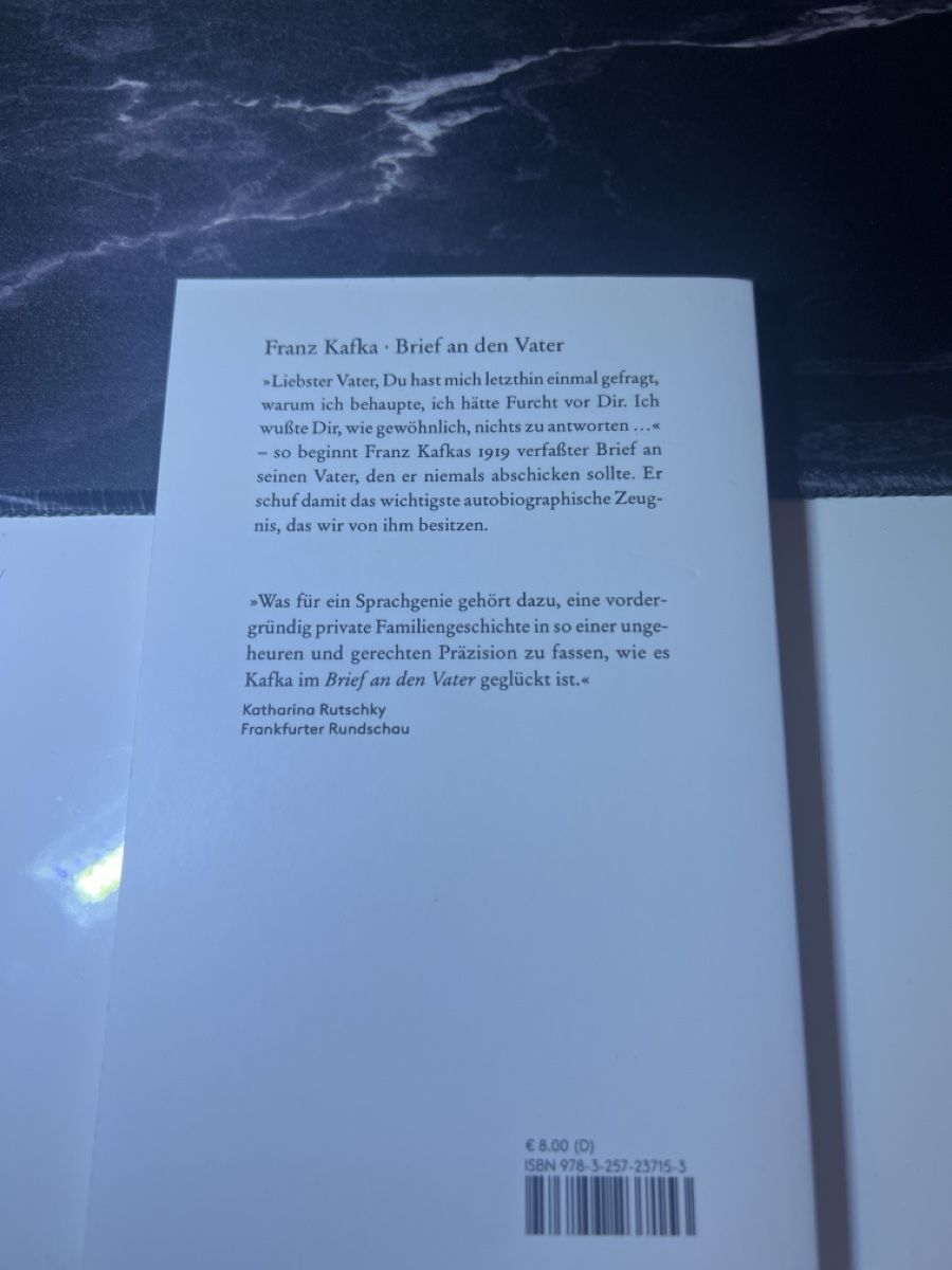 Libri: Franz Kafka - Brief an den Vater  – Usato da Ottenbach venduto da ced_vw9h 1