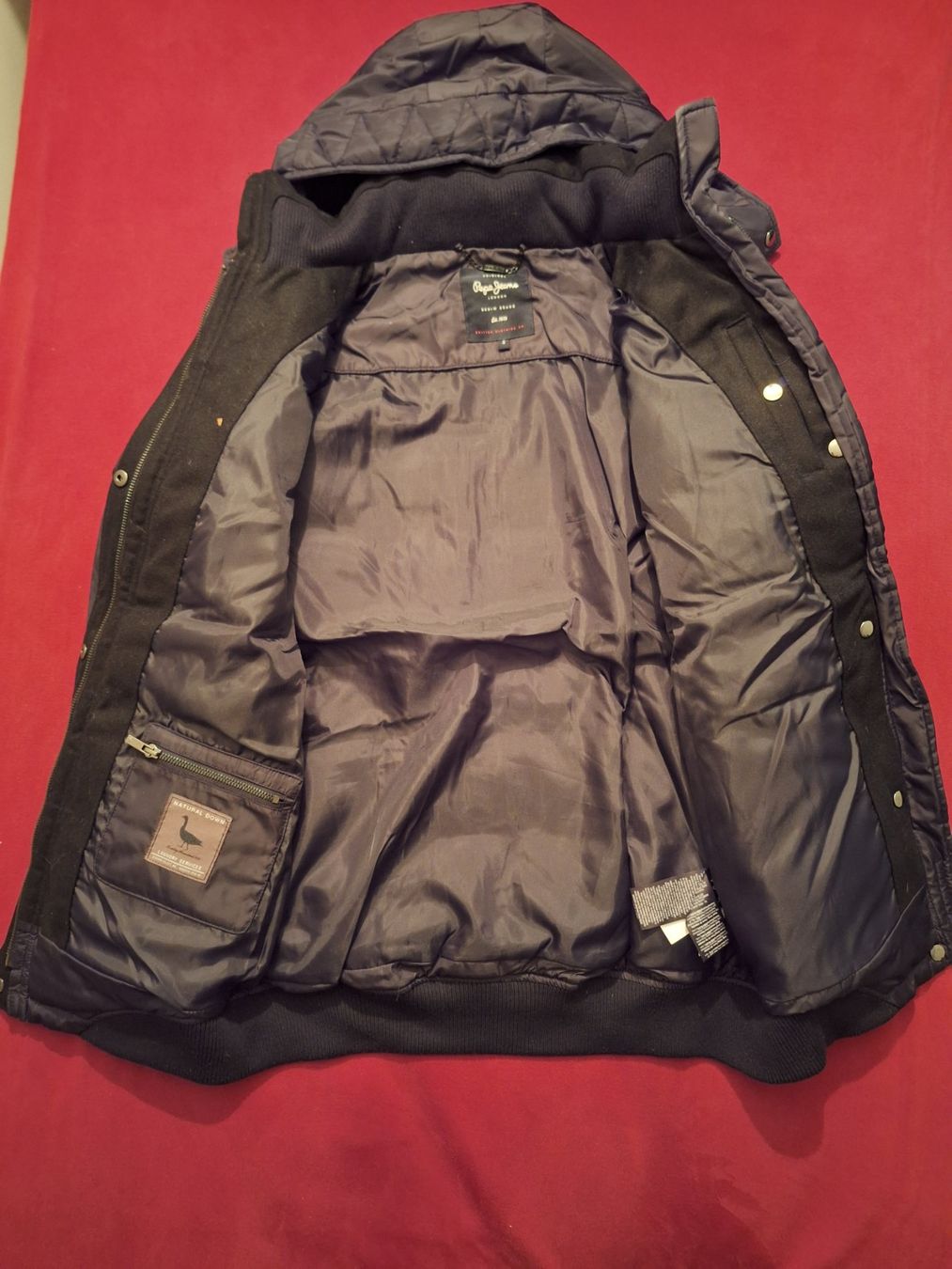 Pepe Jeans Cappotti: Warmer Wintermantel mit Kapuze Grösse S – Usato da Hausen am Albis venduto da Wise1271 1