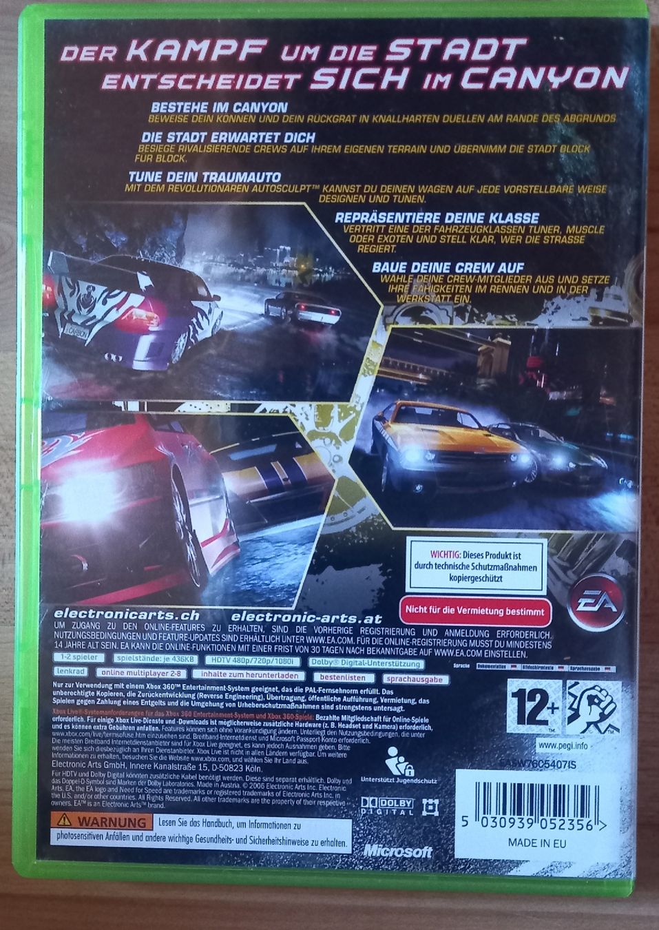 Giochi: Need for Speed Carbon Xbox 360  – Usato da Schönenberg TG venduto da jim_cmc5 1