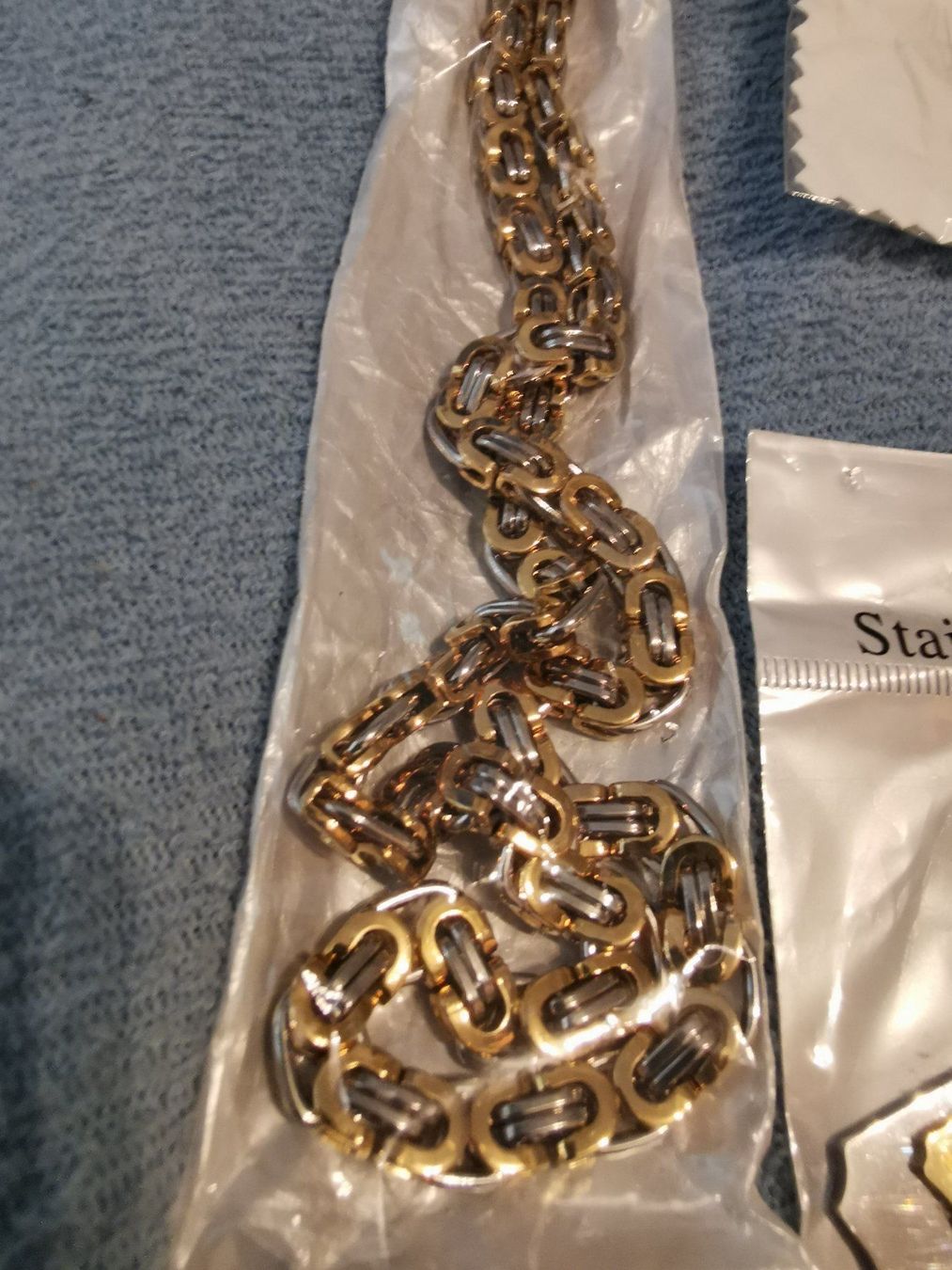 Ciondoli: hals kette mit kreuz – Nuovo e nell'imballaggio originale da Schöftland venduto da magicX01