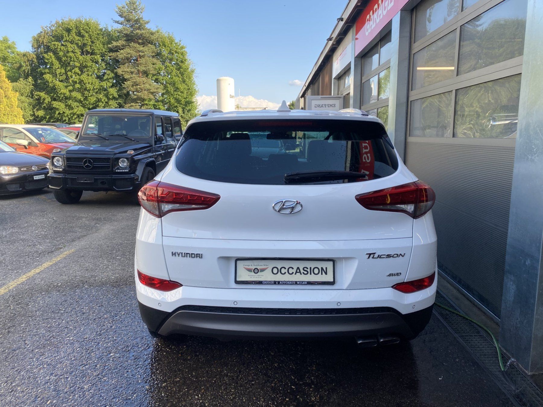 Hyundai Automobili: Hyundai Tucson 2.0 CRDI Plena 4WD Automatic – Usato da Biel/Bienne venduto da AS24 5