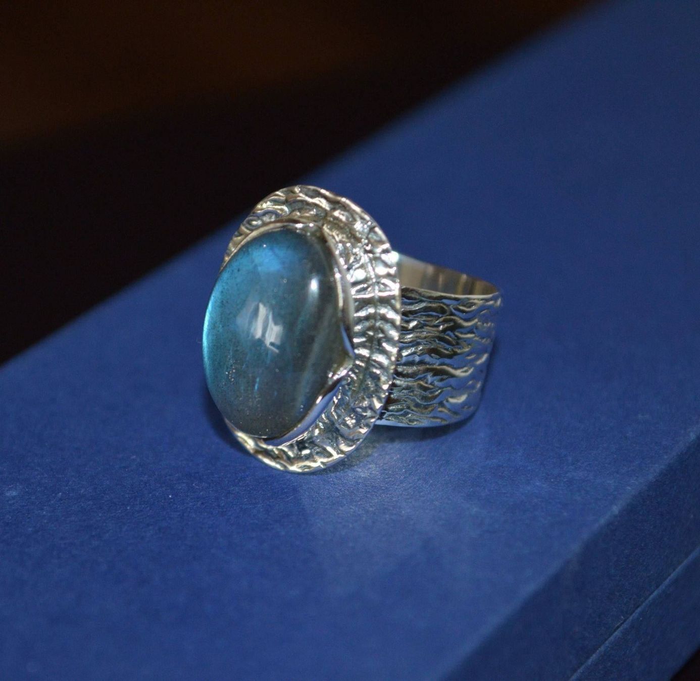 Anelli: LABRADORIT SILBER RING GR.17 – Nuovo (secondo la descrizione) da Berg TG venduto da marta970 2