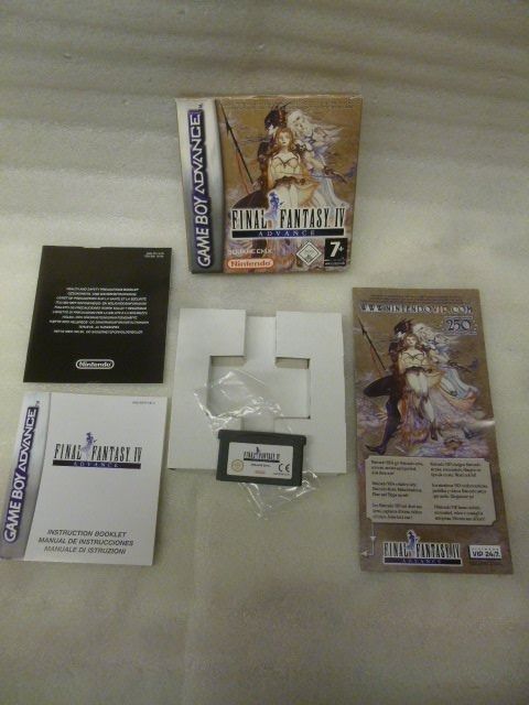 Nintendo Jeux: Final Fantasy IV Advance - PAL Game Boy Advance – D'occasion à Pambio Noranco par TREBORLOP 5