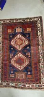 Handgeknüpfter Orientteppich, Rot/Blau  kasak anitque