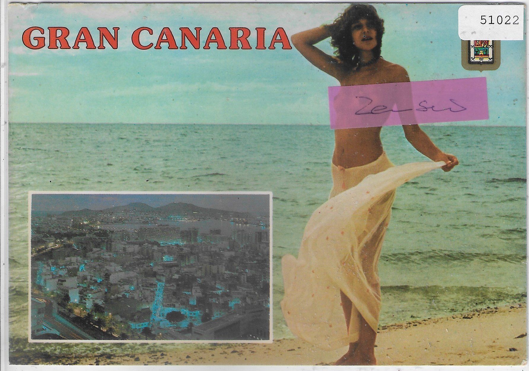 Cartes postales: Gran Canaria - Badenixe – D'occasion à Ettingen par Kartenplanet