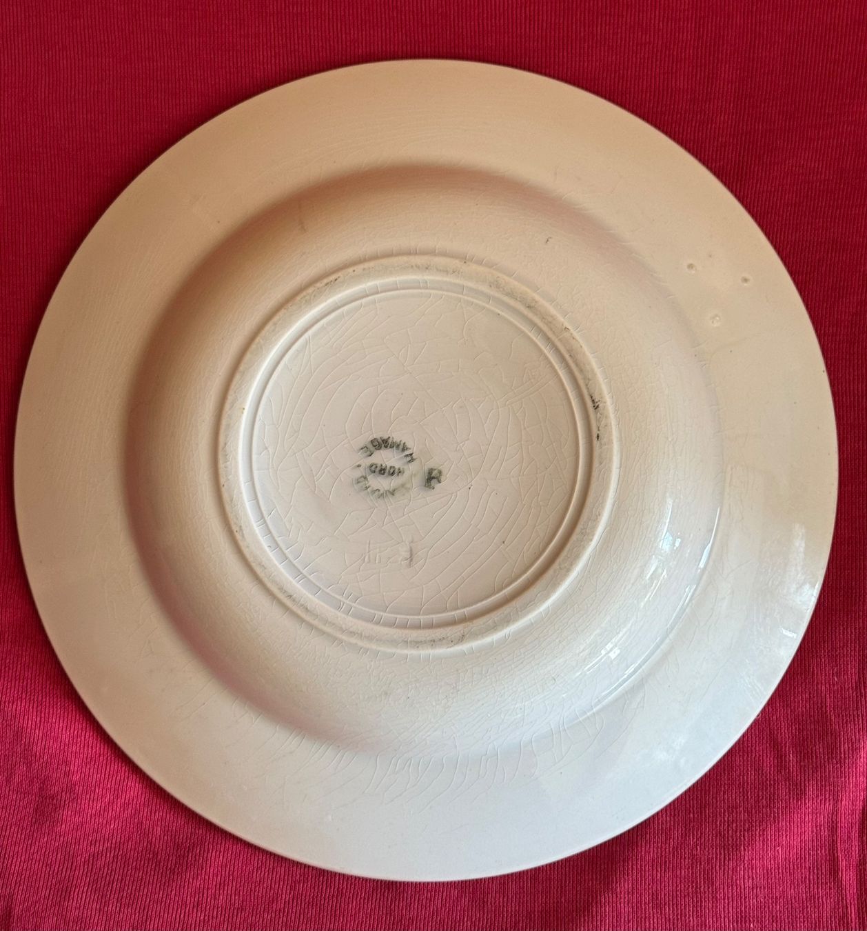 Piatti: Schale antiken Saint-Amand & Hamage Teller 1920 – Usato da Grabs venduto da Barbstucky 1