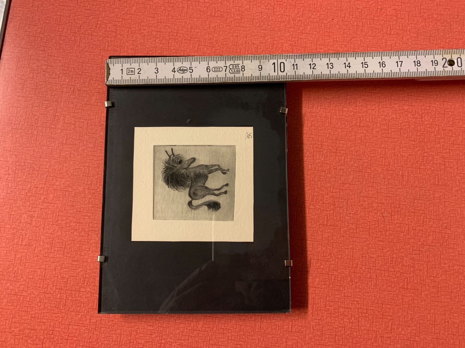 Foto & Immagini: Kleine Bild,Radierung,Monogramm ? – Usato da Lanzenhäusern venduto da vic63 5